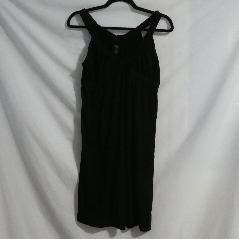 JOE FRESH | medium | Solid Black Sleeveless Dress